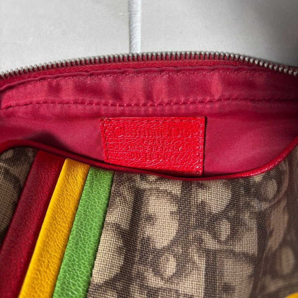 Christian Dior  Monogram Rasta Wristlet - Picture 3 of 8
